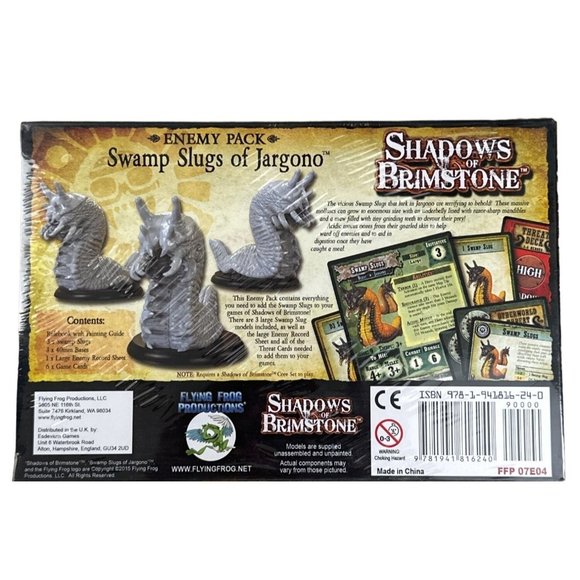 Shadows of Brimstone Swamp Slugs of Jargono Enemy Pack New Sealed - Picture 2 of 4